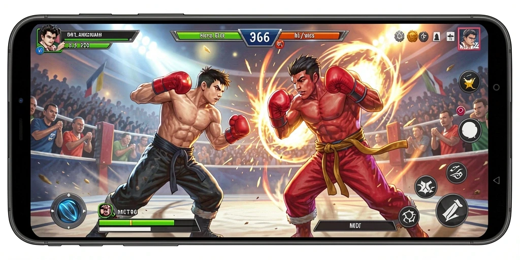 Gameplay mendebarkan dalam pertarungan seru MT966.