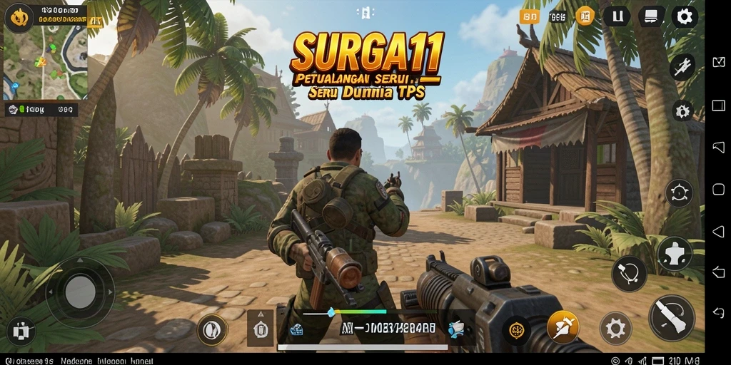 Gameplay menarik dari SURGA11 dengan aksi TPS yang seru.